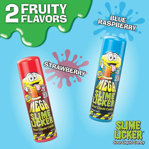 Toxic Waste MEGA Slime Licker 90ml – Blue Razz 2.0