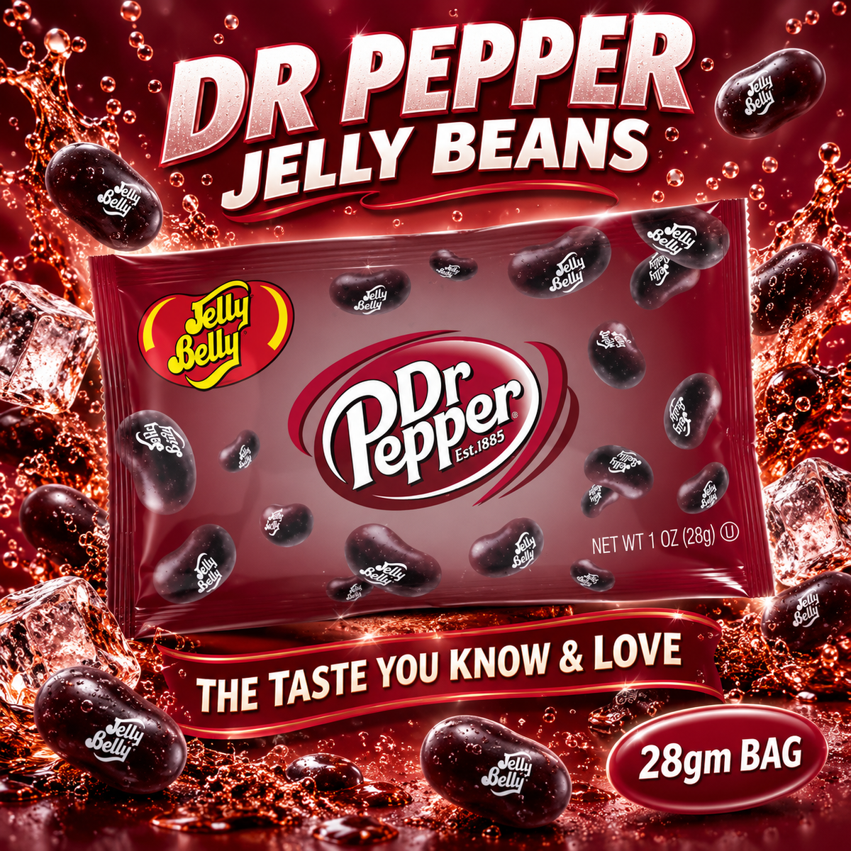 USA Jelly Belly 28gm Bag - Dr Pepper