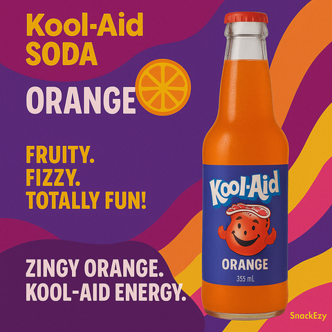 USA Kool-Aid Soda 355ml  - Orange