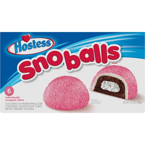 USA Hostess Snoballs – Box of 6