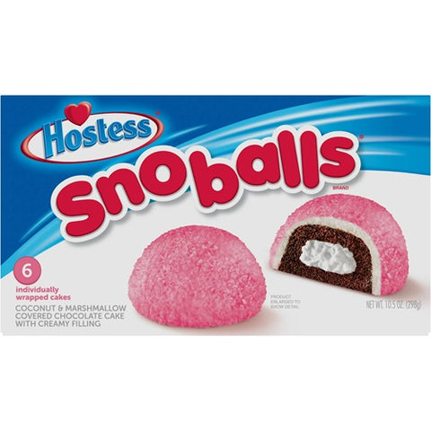 USA Hostess Snoballs – Box of 6