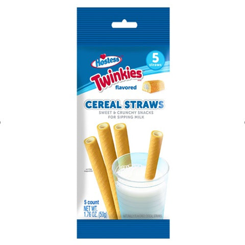 Twinkies Cereal Straws x5 Pack