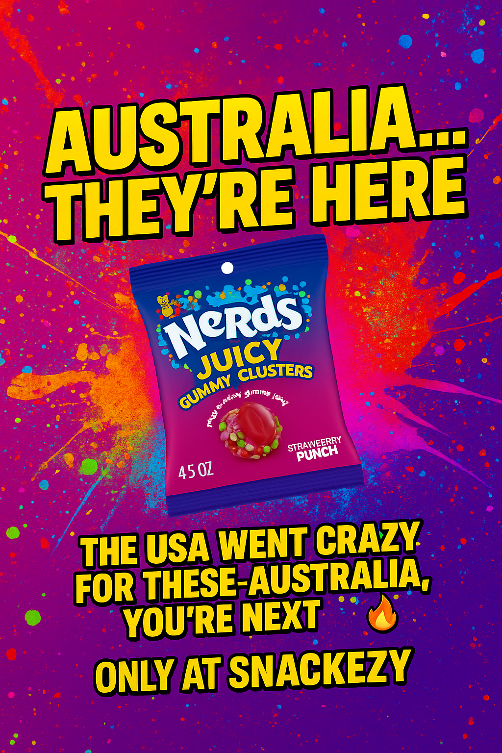 USA Gummy Clusters Juicy - 141gm