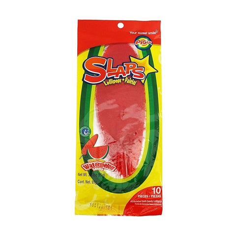 Slaps Mexican Candy Watermelon Flavor - 10 pieces (95gm)