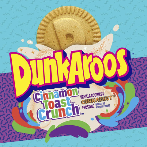 USA Dunkaroos Cinnamon Toast Crunch Vanilla Cookies & CINNADUST Frosting - Sold Individually