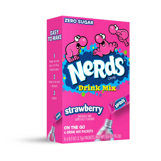 USA Nerds Drink Mix x6 - Select Flavor