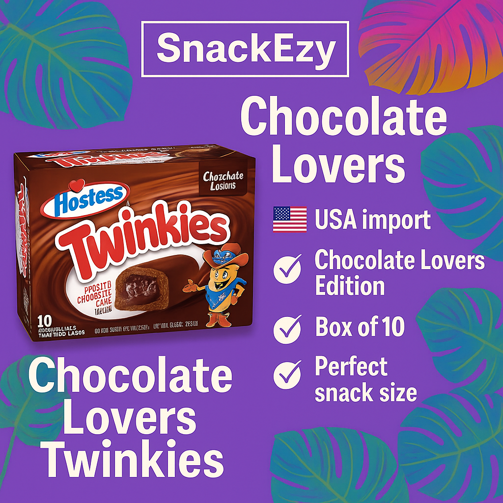 USA - Hostess Twinkies Chocolate Lovers- Box of 10