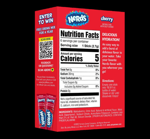 USA Nerds Drink Mix x6 - select flavour