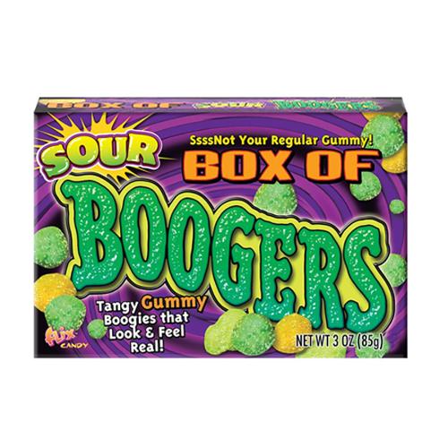 US Sour Boogers Theatre Box Halloween 85g