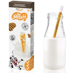 Sipahh Straws – Busy Bee Honey (10 Pack)