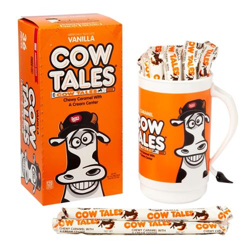 US Cow Tales Vanilla Chewy Caramel Brownie  Each