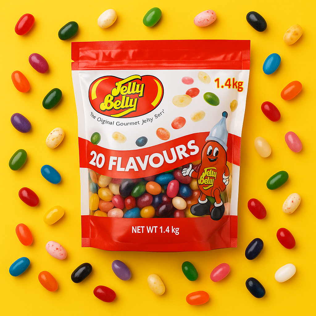 USA Bulk Jelly Belly 20 Flavors - 1.44kg