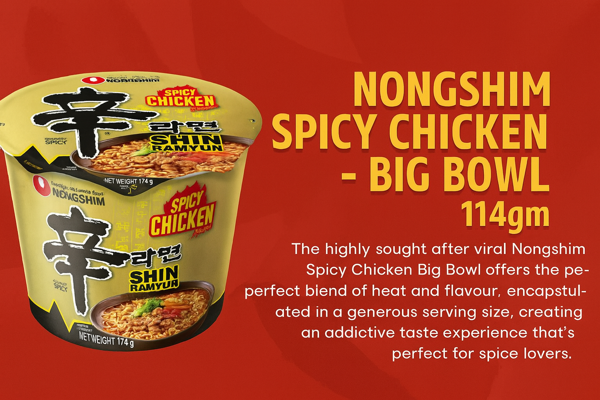 Nongshim Spicy Chicken Big Bowl - 114gm