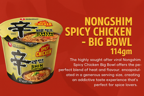 Nongshim Spicy Chicken Big Bowl - 114gm