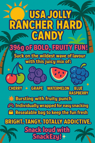 USA Jolly Rancher Hard Candy - 396gm Bag