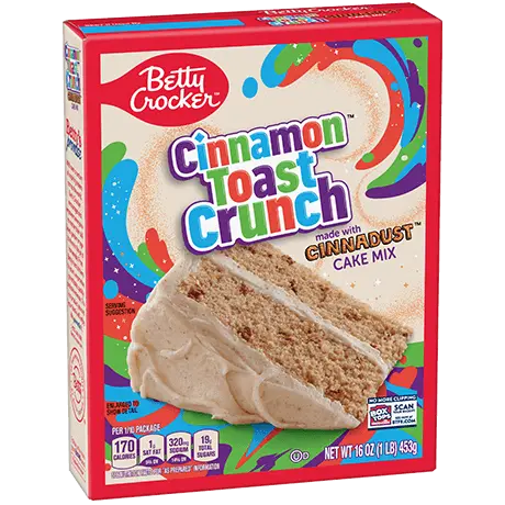 USA Cinnamon Toast Crunch Cake Mix