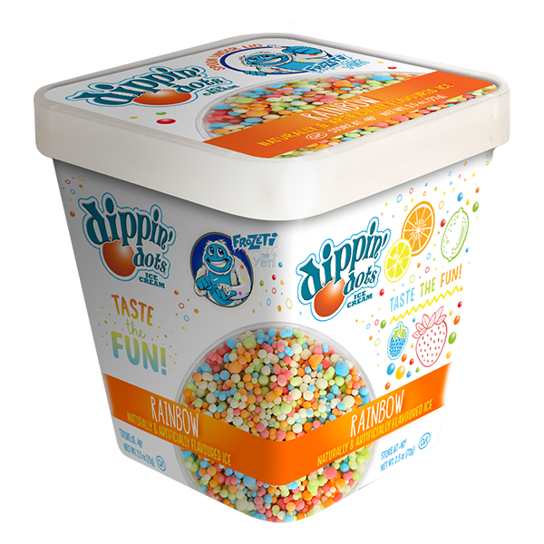 Dippin Dots Rainbow Ice - FROZEN PICKUP ONLY