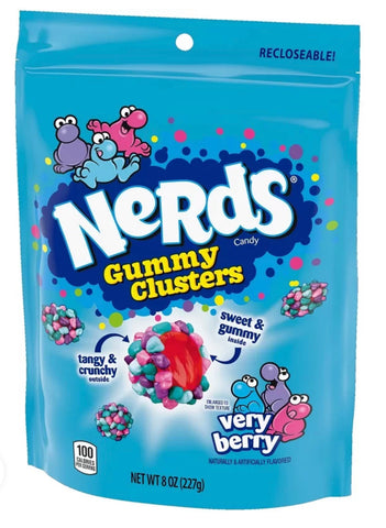 Nerds Gummy Clusters 227gm Berry