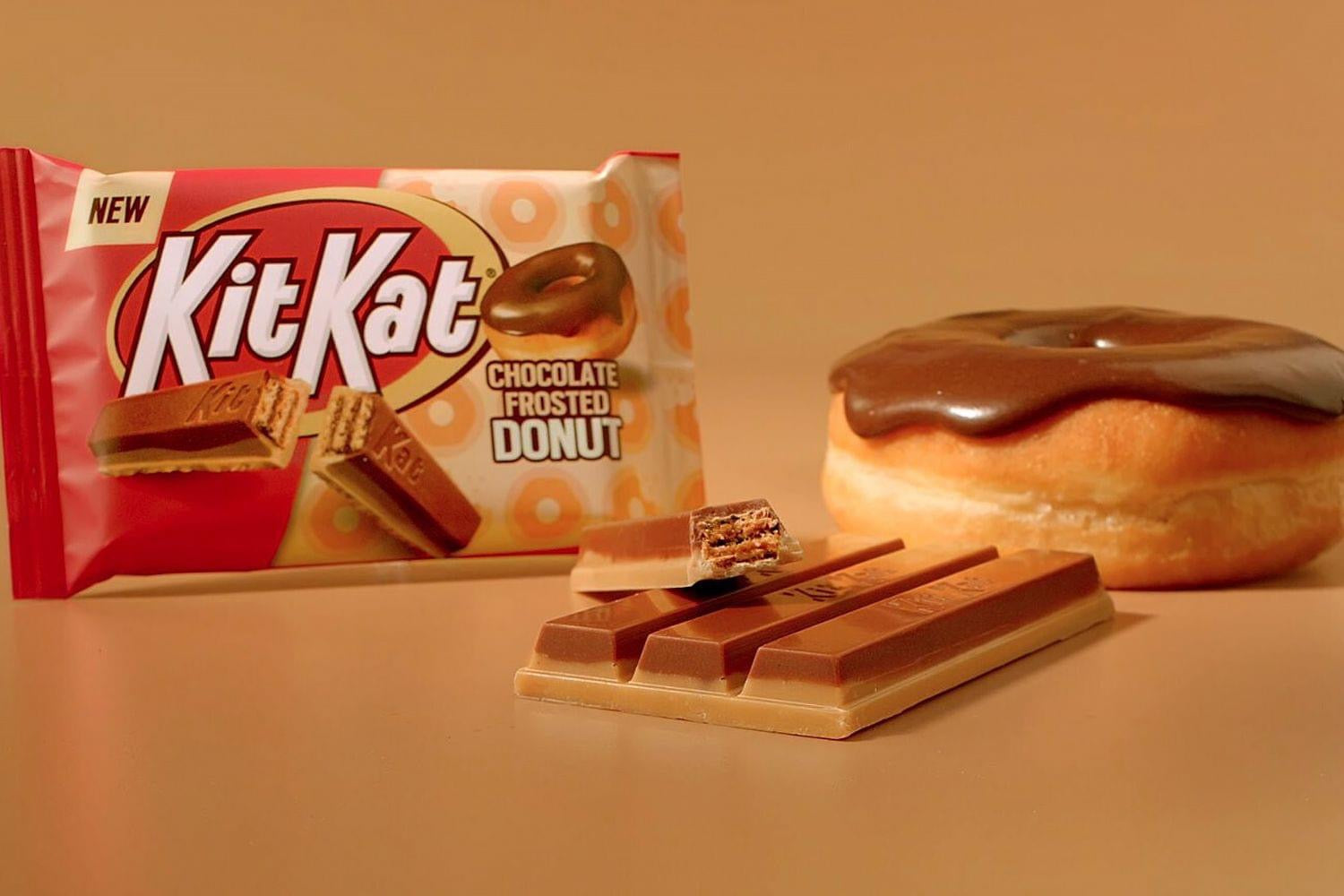 Nick & Joe Candy Shop  Kit Kat chocolate frosted donut 42g - Nick