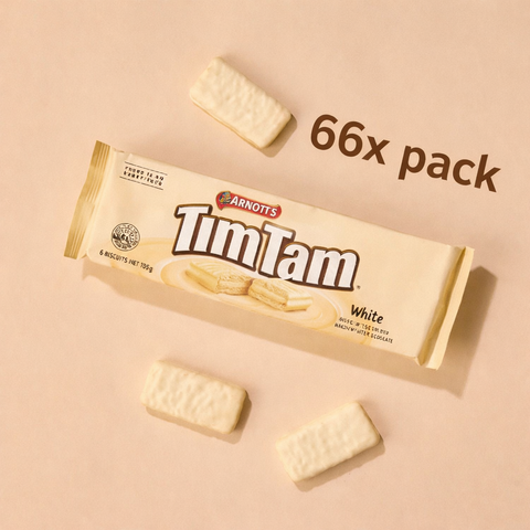 White Tim Tam Bulk Share Box x66