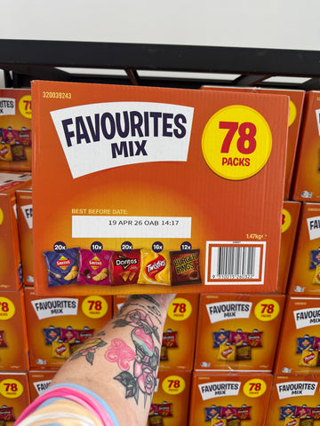Smith’s Favourites Mix – 78 Pack Variety Box