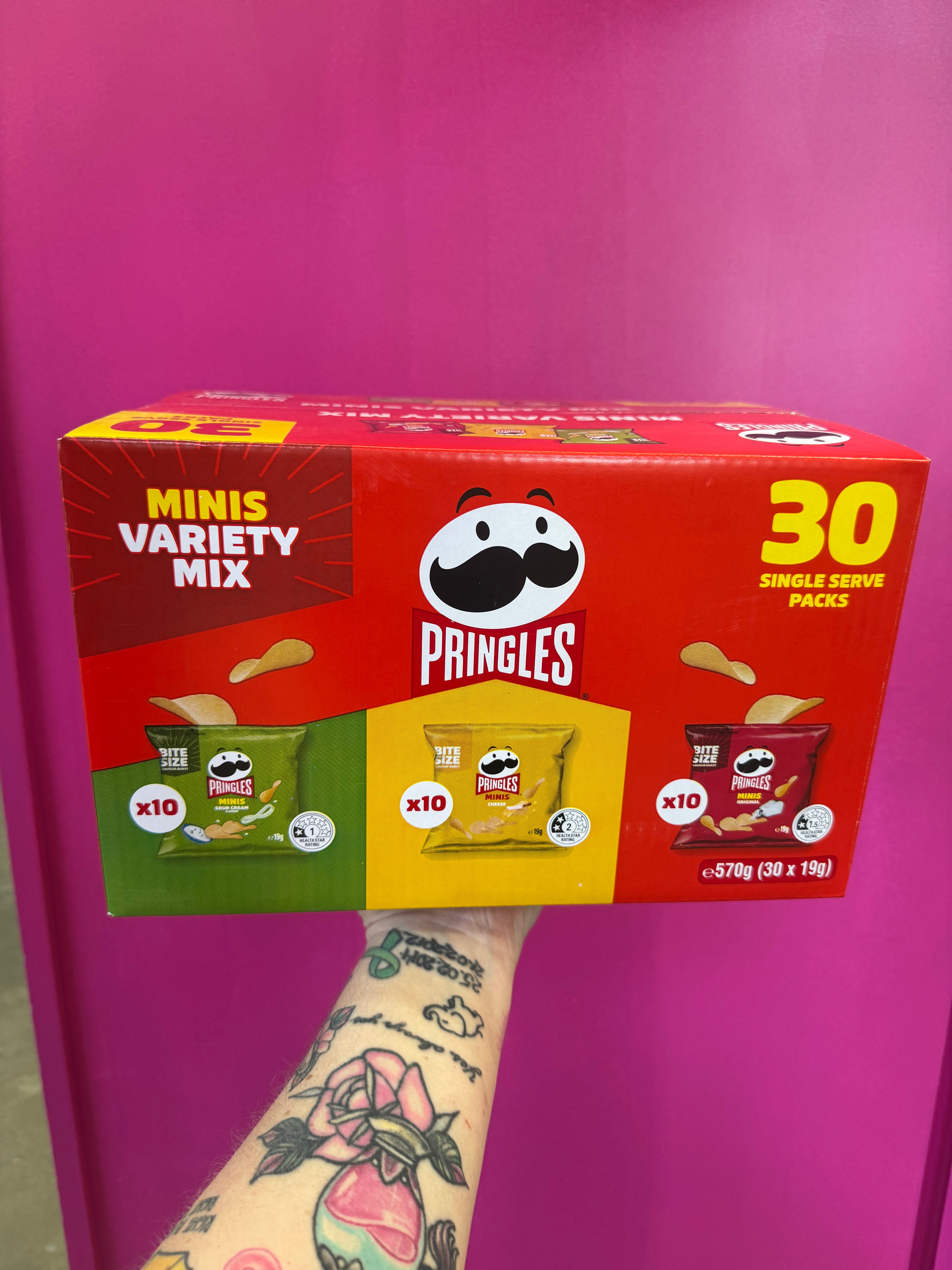 Pringles Lunchbox -Mixed Multipack x30 Pack – SnackEzy Australia