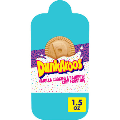 USA DunkAroos Vanilla Cookies + Rainbow Chip Frosting - Single