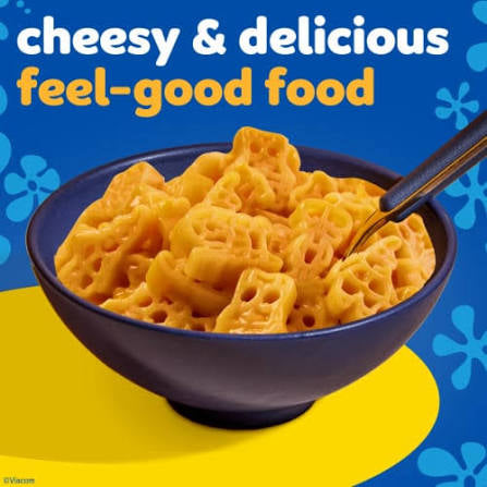 USA - Kraft Mac & Cheese SpongeBob Pasta Shapes 156gm