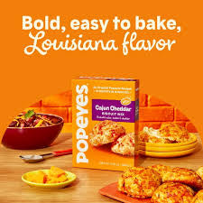 USA Popeyes Cajun Cheddar Biscuit Mix - 329gm