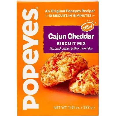 USA Popeyes Cajun Cheddar Biscuit Mix - 329gm