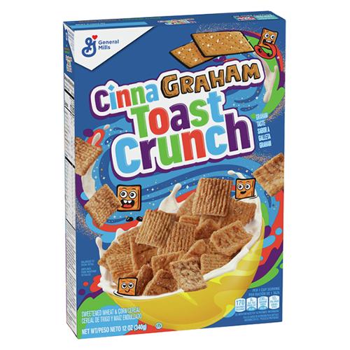 US Cinnagraham Toast Crunch Cereal 340g