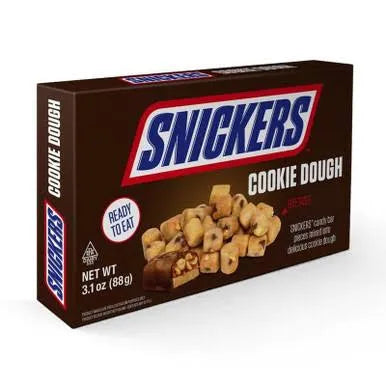 US Snickers Cookie Dough Theatre Box