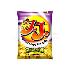 JJ’s Salt and Vinegar 20gm x 10 packs