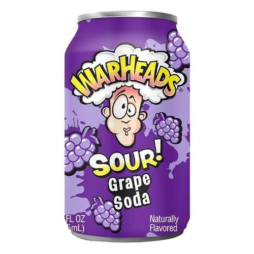 Warheads Soda - Sour Grape