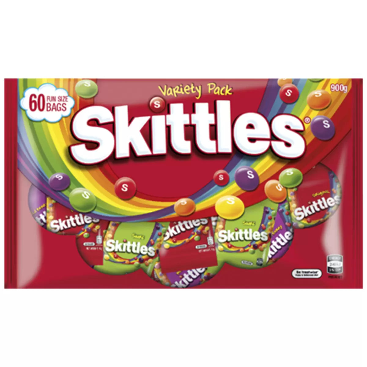 Skittles Multi Bag -  60x pieces