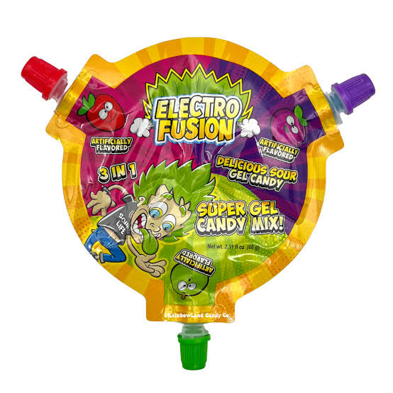 Electro Sour Fusion Candy Gel - Single