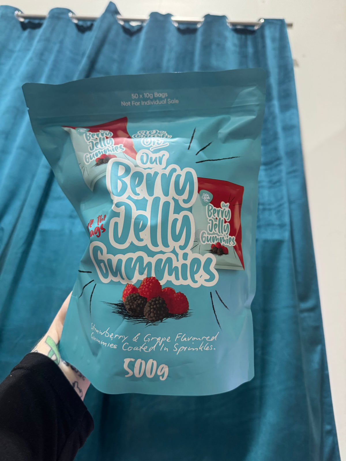 Berry Jelly Gummies - 50x Lunchbox Packs