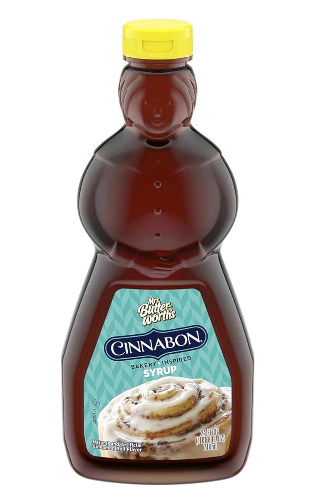 Cinnabon Syrup - 24oz Mrs Butterworth