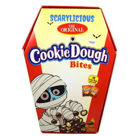US Chocolate Chip Cookie Dough Bites - Halloween Coffin