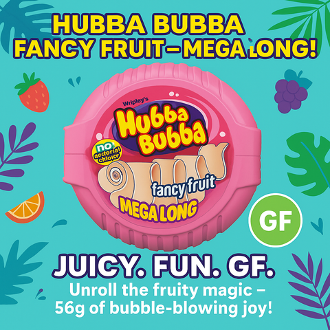 UK Hubba Bubba - Fancy Fruit- 56gm