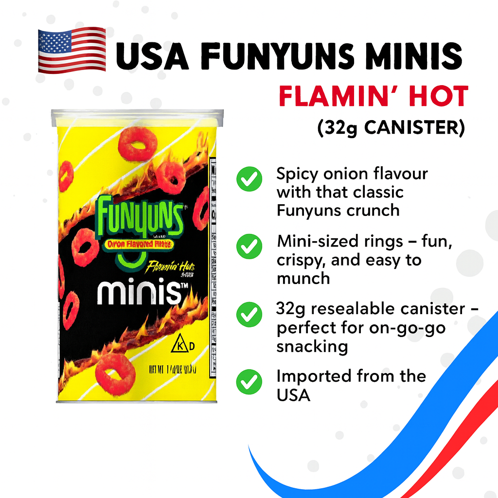 USA Funyuns Minis - Flamin Hot 32gm