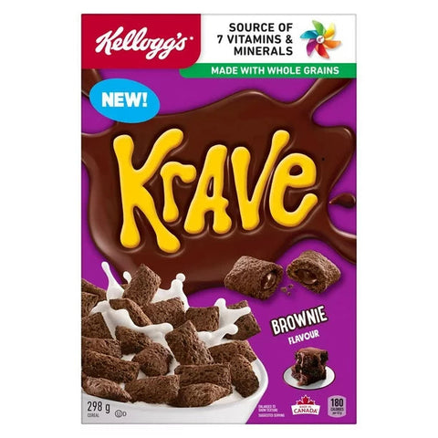 Kellogg’s Krave Brownie Cereal 247gm