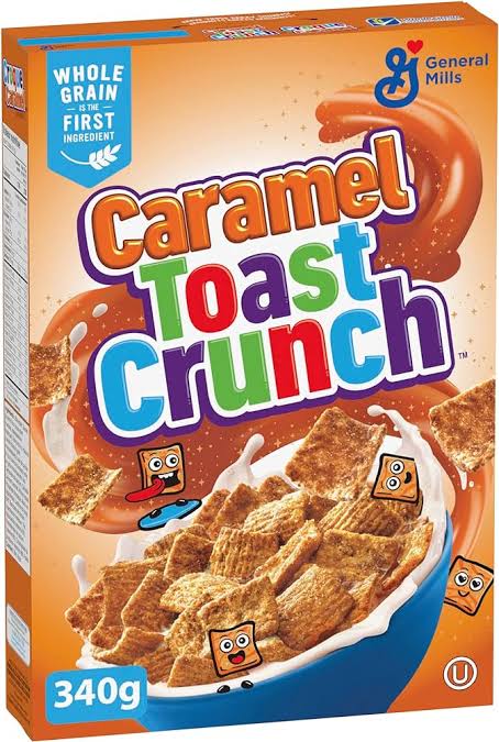 USA Cereal - Caramel Toast Crunch 340gm