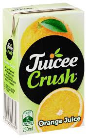 Juicee Crush Juice - 250ml x24 - Select Flavor