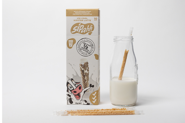 Sipahh Straws – Ice Cool Hipster Latte (10 Pack)