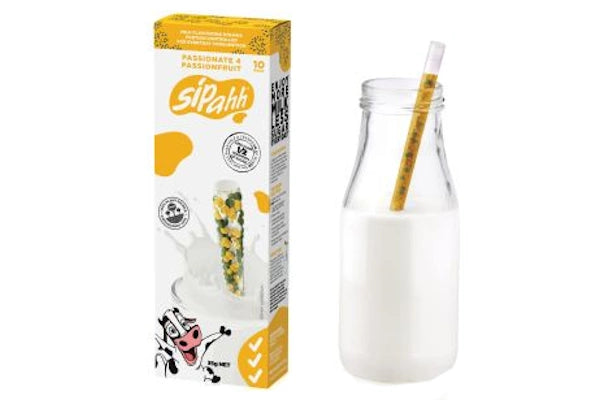 Sipahh Straws – Passionate Passionfruit (10 Pack)
