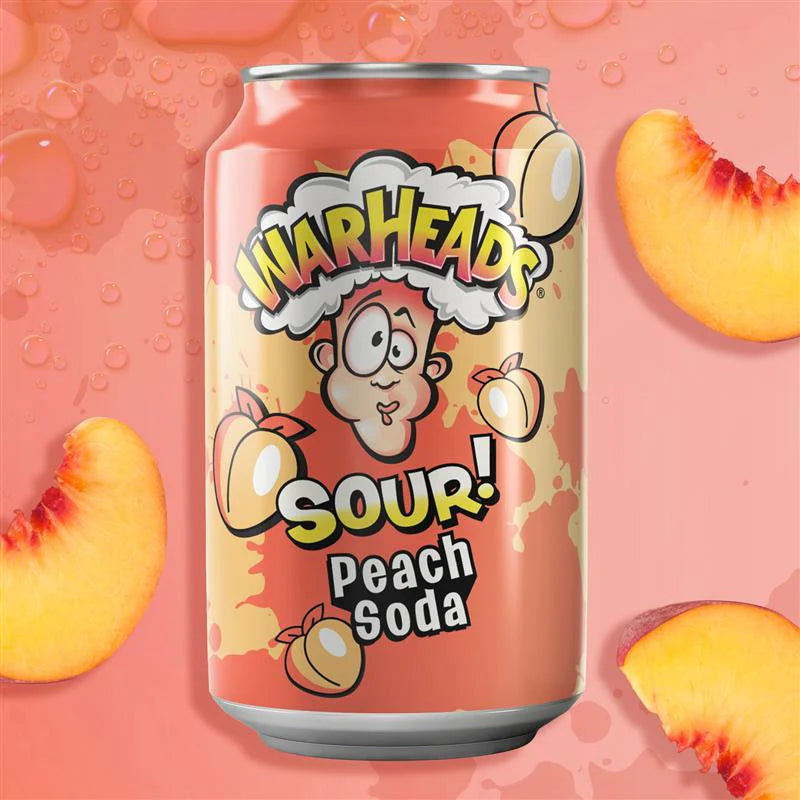 Warheads Soda - Peach