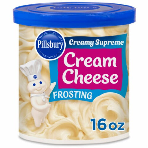 USA Pillsbury Cream Cheese Frosting, 16 Oz Tub (453gm)