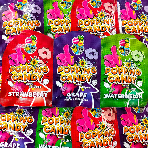 Lolliland Popping Candy + Lollipop Triple Pack