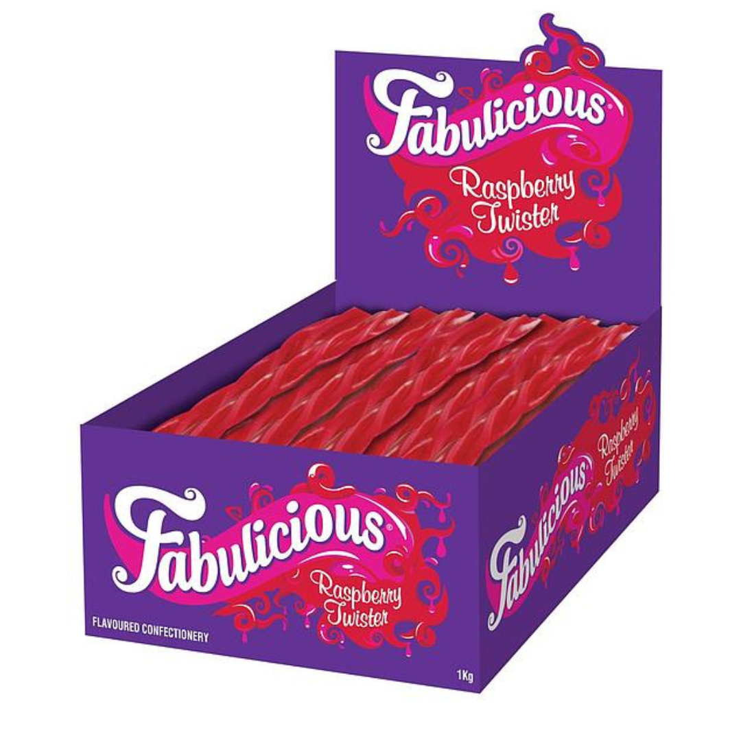RJ's Raspberry Twists - 1kg – SnackEzy Australia